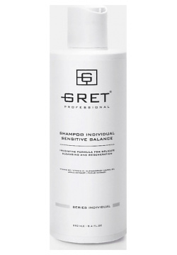 GRET Professional Шампунь для волос Sensitive balance 250 0 MPL185998