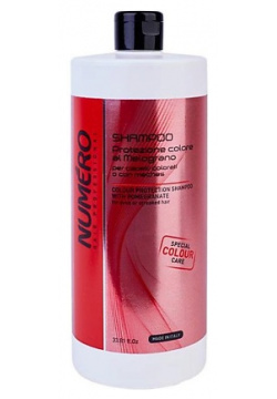 BRELIL PROFESSIONAL Шампунь для защиты цвета с экстрактом граната окрашенных и мелированных волос Numero BPL000016