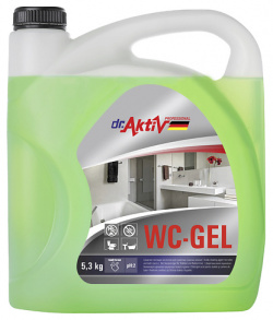 DR AKTIV PROFESSIONAL Чистящее средство для туалетных и ванных комнат WC  GEL 5000 0 MPL194252