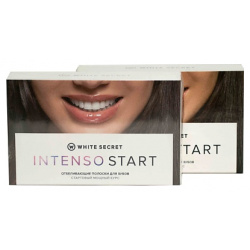 WHITE SECRET Полоски для домашнего отбеливания зубов "Intenso Start" 7 MPL078162