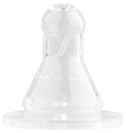 LUBBY Силиконовая соска для каш бутылочек со стандартным горлышком от 6 месяцев MPL038430