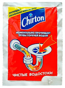 CHIRTON Порошок для прочистки труб горячей водой 80 MPL028326