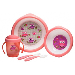 UVITON Набор детской посуды (розовый) MPL081175