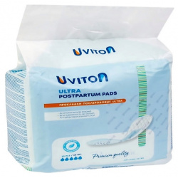 UVITON Прокладки послеродовые ультра впитывающие Ultra MPL072893