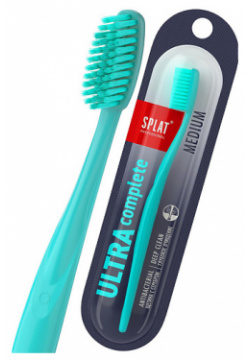 SPLAT Инновационная зубная щетка Professional ULTRA COMPLETE  средняя цвет в ассортименте SPT463669
