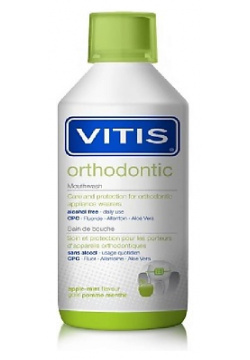 DENTAID Ополаскиватель для полости рта VITIS Orthodontic 500 MPL085742