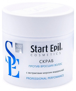 START EPIL Скраб против вросших волос с экстрактами морских водорослей EPL000014