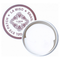 LA MISO Патчи с экстрактом слизи улитки для кожи вокруг глаз 60 0 MPL017289