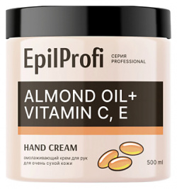 EPILPROFI Крем для рук омолаживающий очень сухой кожи Almond Oil 500 0 MPL054527