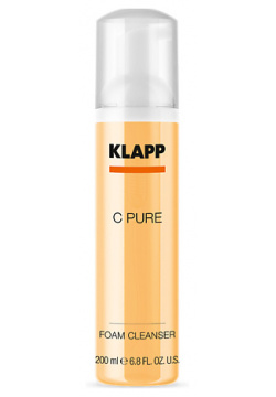 KLAPP COSMETICS Очищающая пенка  C PURE Foam Cleanser 200 0 MPL055339