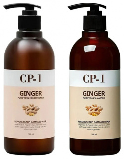 ESTHETIC HOUSE Набор для ухода за волосами шампунь и кондиционер CP 1 Ginger Purifying MPL184998