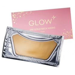 GLOW 24K GOLD CARE Маска (патчи) для шеи 5 0 MPL073648