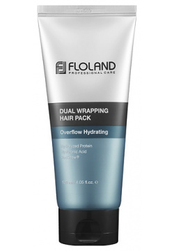 FLOLAND Интенсивно увлажняющая укрепляющая маска для волос Dual Wrapping HairPack Overflow Hydrating 120 MPL072390