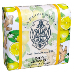LA FLORENTINA Мыло "Фруктовые Сады" Lemon & Ginger / Лимон и Имбирь 106 0 MPL007544