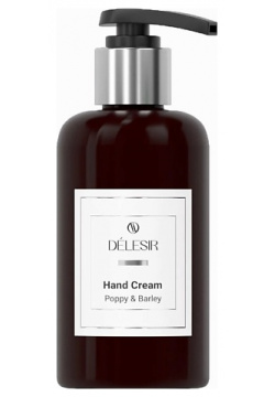 DÉLESIR Крем для рук легкая текстура Light Hand Cream Poppy & Barley 300 0 MPL184910