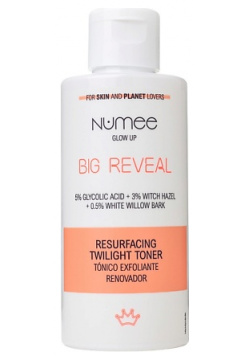NUMEE Тоник для обновления кожи лица отшелушивающий Big Reveal Resurfacing Twilight Toner NUM000014