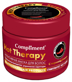 COMPLIMENT Интенсивная маска для волос Hot Therapy профилактика выпадения  укрепление структуры 500 MPL015668