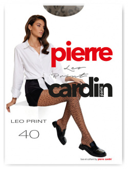 PIERRE CARDIN Колготки женские LEO print 40 BRONZO KPS097237
