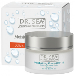 DR  SEA Увлажняющий крем для сухой кожи лица с маслом облепихи экстрактом манго и витаминами SPF15 50 0 MPL005902