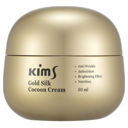 KIMS Крем антивозрастной для лица с протеинами кокона шелкопряда Gold Silk Cocoon Cream 50 0 MPL057410