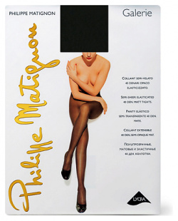 PHILIPPE MATIGNON Колготки женские 40 ден Galerie Nero PHM000020