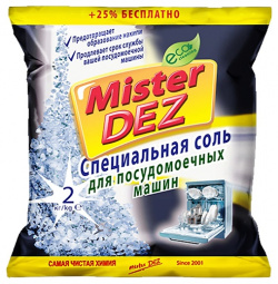 MISTER DEZ Eco Cleaning Специальная соль для посудомоечных машин 1000 MPL030198