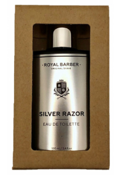 ROYAL BARBER Silver Razor 100 ELOR20034