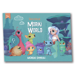 MORIKI DORIKI Альбом для рисования Sketchbook World CLOR10719