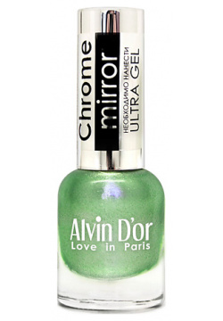 ALVIN D’OR Лак для ногтей CHROME MIRROR  01 Зеркальное серебро MPL075312