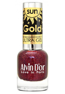ALVIN D’OR Лак для ногтей SUN GOLD  01 Солнечная роза MPL084362