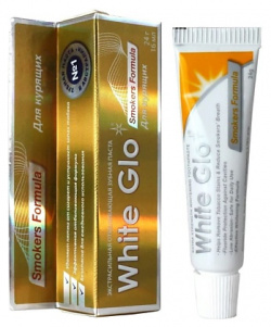 WHITE GLO Зубная паста для курящих  отбеливающая WGL000012