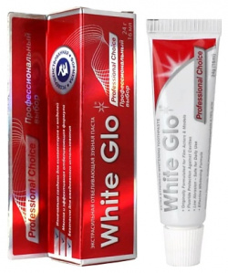 WHITE GLO Зубная паста профессиональный выбор  отбеливающая WGL000011