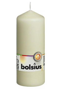 BOLSIUS Свеча столбик Classic кремовая 297 MPL094775