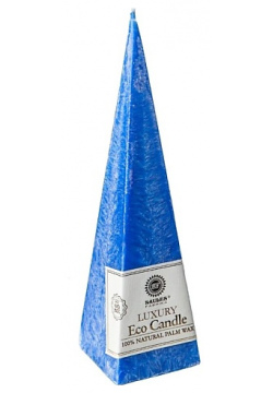 SAULES FABRIKA Свеча Пирамида Синяя MPL034480