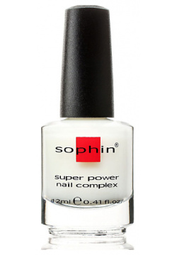 SOPHIN Интенсивный укрепитель для ногтей с натуральным финишем 12 MPL096636 S