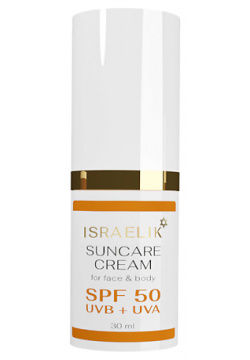 ISRAELIK Солнцезащитный крем для лица и тела Suncare Cream SPF 50 30 0 MPL089257