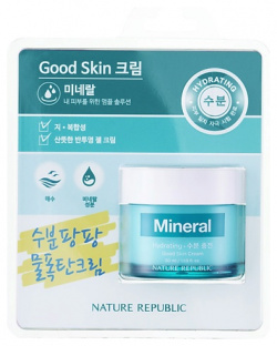 NATURE REPUBLIC Крем для лица с минералами Good Skin Cream Mineral NRP000070
