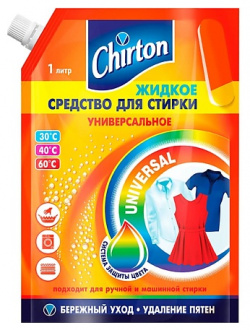 CHIRTON Жидкое средство для стирки универсальное 1000 MPL028465