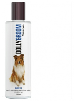 DOLLYGROOM Шампунь для длинношерстных собак с маслом ши 250 MPL099408