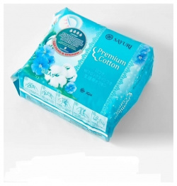 SAYURI Гигиенические прокладки Premium Cotton супер 9 0 MPL100938