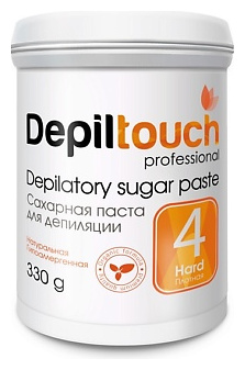 DEPILTOUCH PROFESSIONAL Сахарная паста для депиляции №4 плотная Depilatory Sugar Paste DPI000138