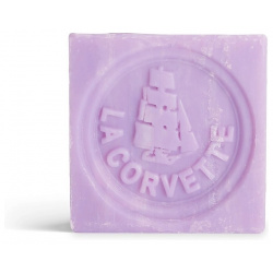 LA CORVETTE Мыло туалетное прованское для тела Лаванда в кубе Cube Parfume de Provence Lavender COR270203