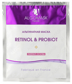ALGOMASK Маска альгинатная Retinol & Probiot (Lifting base) 25 0 MPL104570