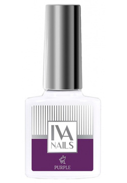 IVA NAILS Гель лак Purple MPL123919 Для ногтей