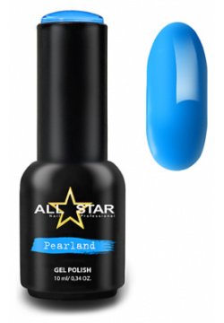 ALL STAR PROFESSIONAL Гель лак для ногтей Blue MPL122203