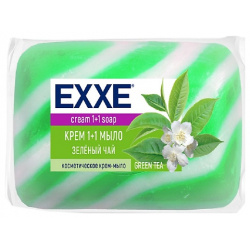 EXXE Туалетное крем мыло 1+1  зеленый чай 80 MPL110112