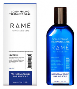 RAMÉ Маска пилинг для кожи головы  нормальных и жирных волос SCALP PEELING TREATMENT MASK CLOR32041