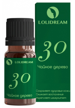 LOLIDREAM Эфирное масло Чайное дерево №30 10 0 MPL126840
