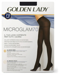 GOLDEN LADY Колготки женские 70 den Micro Glam Nero 2 MPL105931