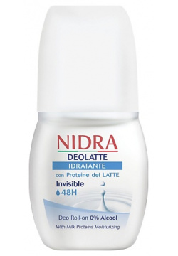 NIDRA Дезодорант роликовый увлажняющий с молочными протеинами 50 0 MPL159427